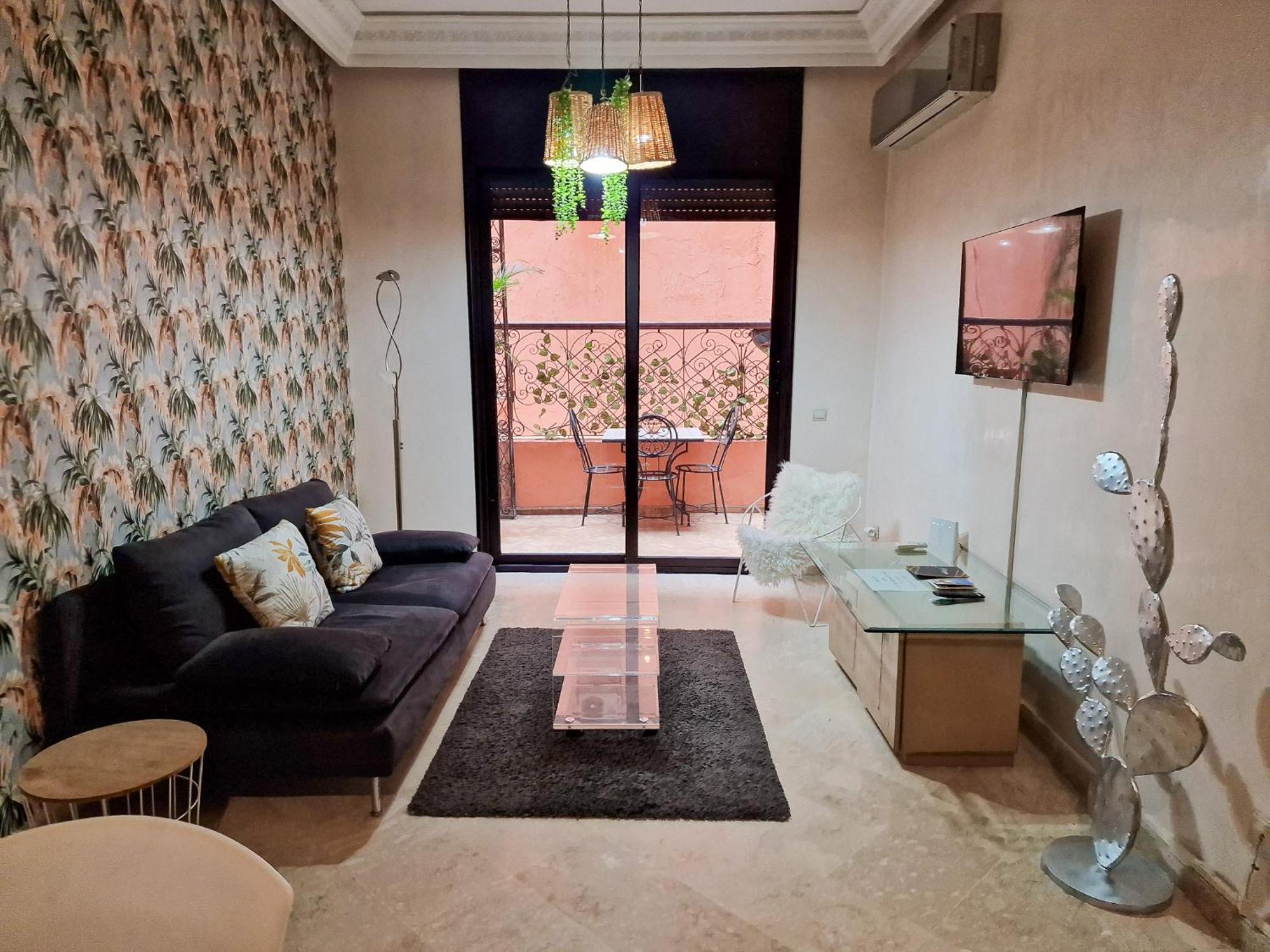 Superbe Appartement Piscine Gueliz Marraquexe Exterior foto